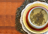 Gunpowder Green Tea with Silver Tips